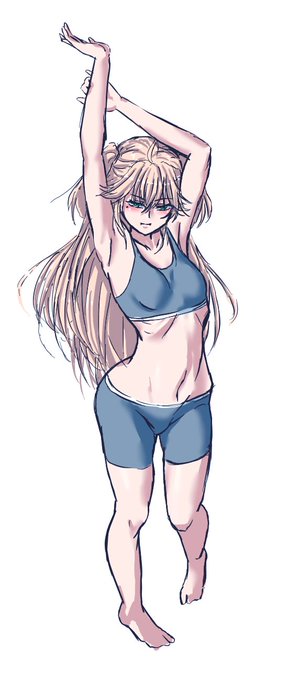 うすい・ほそい身体
これはこれで別方向の魅力がある 