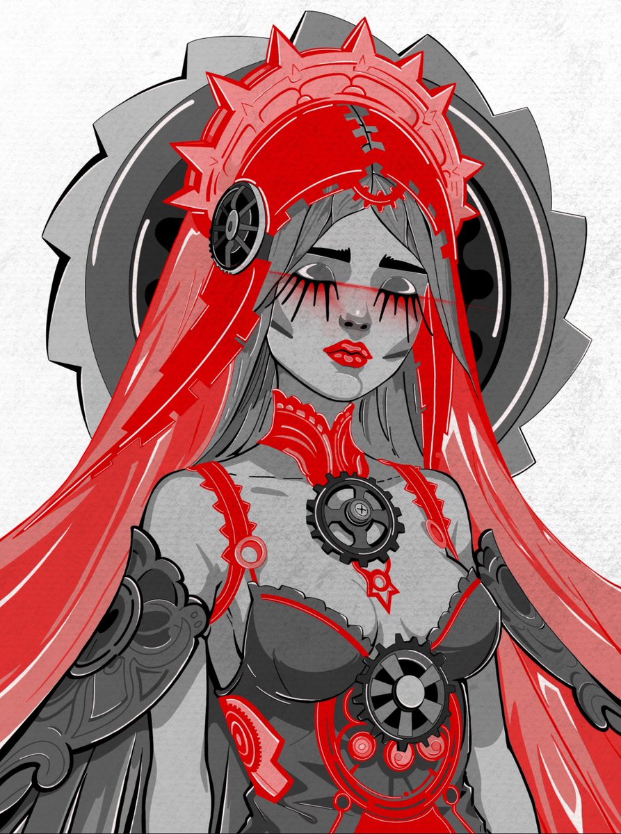 🕷️NEW DROP🕷️

Mechanical Princess ♥️

Her face expresses mystery and intrigue, while the veil adds a touch of romance🖤

25XTZ❤️‍🔥
5/5

objkt.com/tokens/KT1Me91…