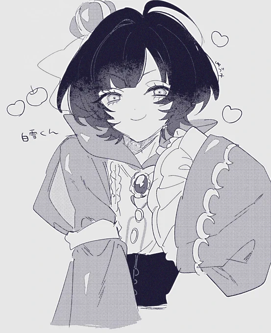 バッと描いた落書きの方が顔が可愛い あるある 