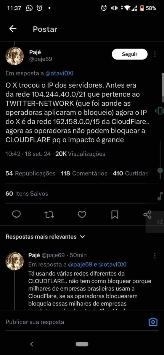 ThePepperWolfy's tweet photo. @StuProductions Não vai, mudaram o ip pra Cloudflare, então não podem simplesmente derrubar mais. :) https://t.co/hG5VeGHBx2