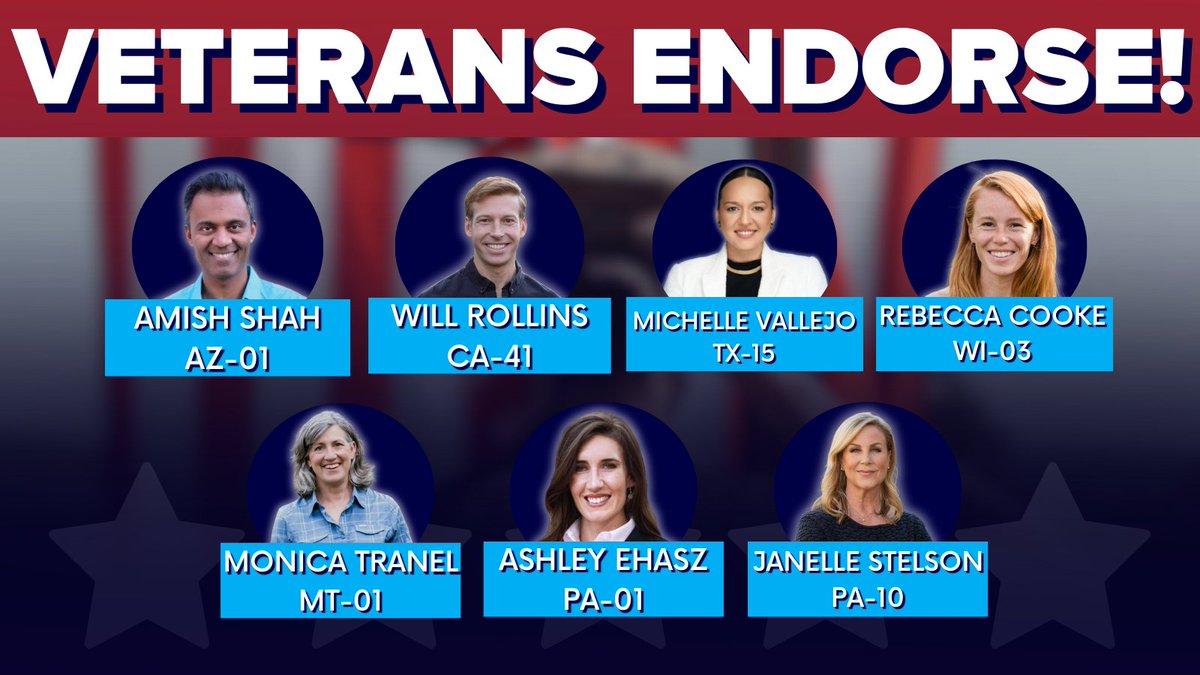 Common Defense proudly endorses a dynamic, diverse slate of pro-Roe, pro-equality candidates who put people over politics. 

Each will fight MAGA extremism and protect democracy, veterans, and working families. Let’s elect leaders who defend our values! 🇺🇸