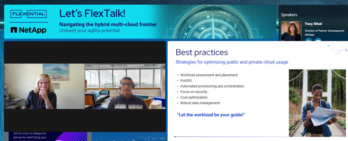Kim Pike (@kimpikeflex) on Twitter photo "Let the workload be your guide." - @netapp and <a href="/flexential/">Flexential</a> Such solid advice! flexential.com/resources/webi… #cloud #flextalk #workloads #repatriation #broadcom "Let the workload be your guide." - @netapp and <a href="/flexential/">Flexential</a> Such solid advice! flexential.com/resources/webi… #cloud #flextalk #workloads #repatriation #broadcom