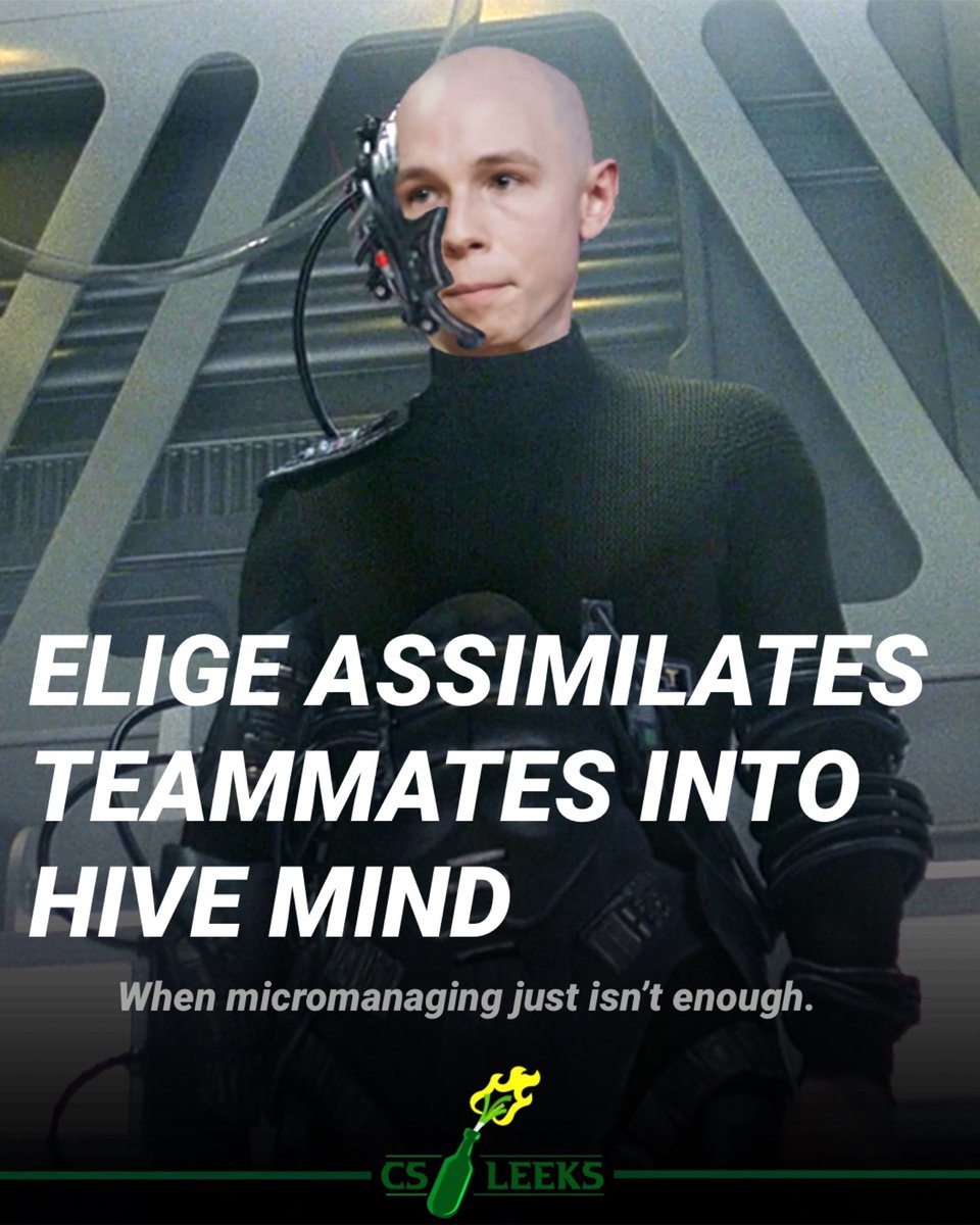 CS2Leeks's tweet image. BREAKING: Complexity achieves massive wins after EliGE assimilates teammates into hive mind-

&quot;I am EliGEus of Borg. Resistance is futile.&quot;