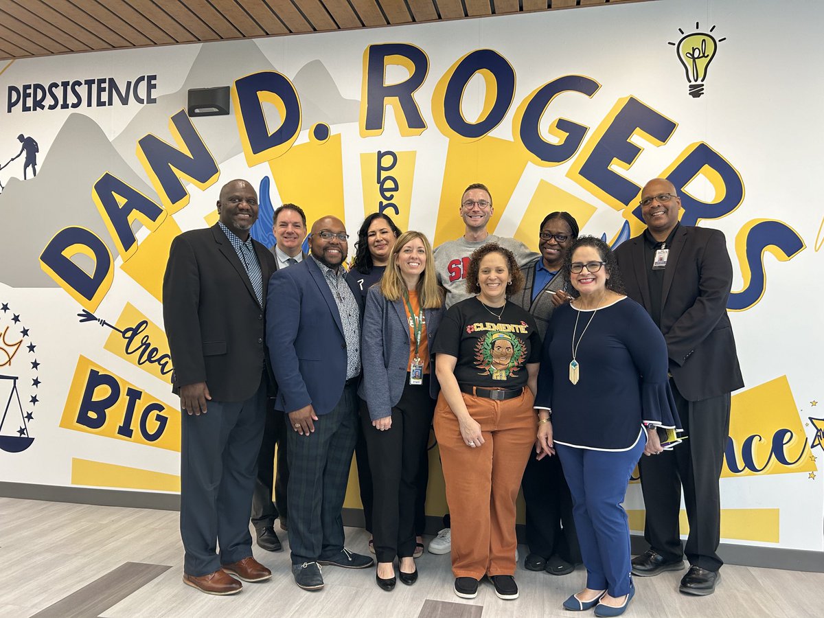 The incredible Hillcrest Vertical Team walking A rated Rogers Elementary to collaborate on best practices!