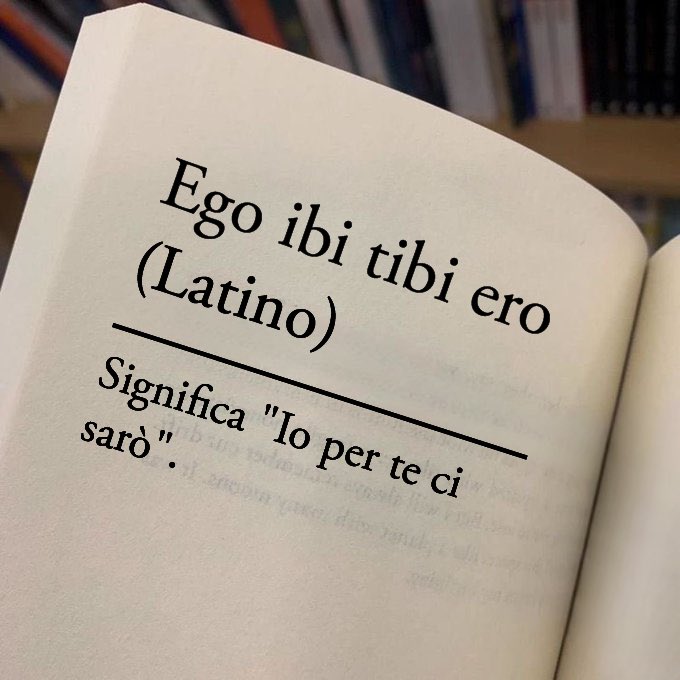 Io per te ci sarò.