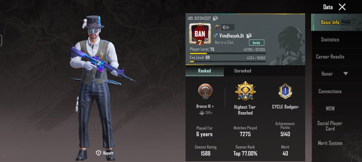 AnkyyJodd's tweet image. @BGMI_OFFICIAL @KraftonIndia, my account (UID: 512341337) got banned without any reason, and tech support has been zero help. It's frustrating to get ignored like this. Can someone please address this issue? 😤 #BGMIban #UnfairBan #FixYourSupport