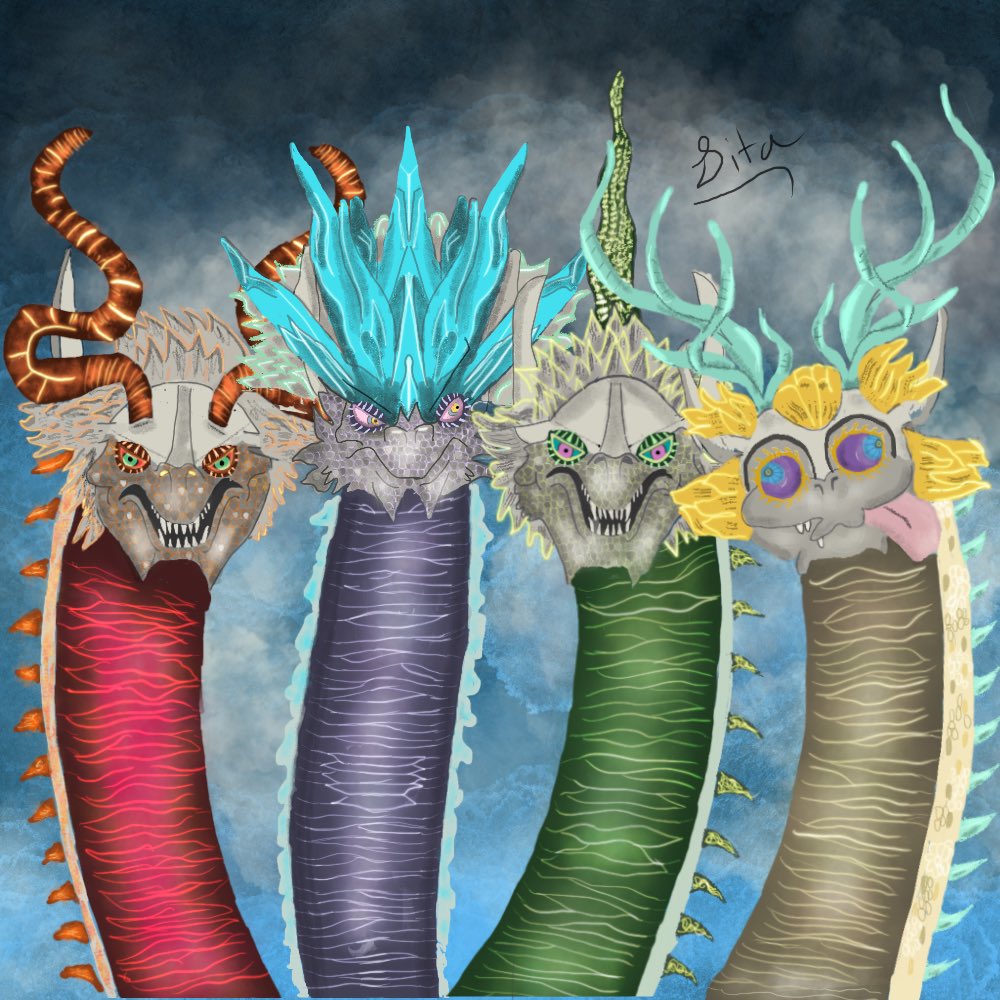 twilisita's tweet photo. tears of the kingdom dragon gang featuring zelda https://t.co/M3XjpamcDw