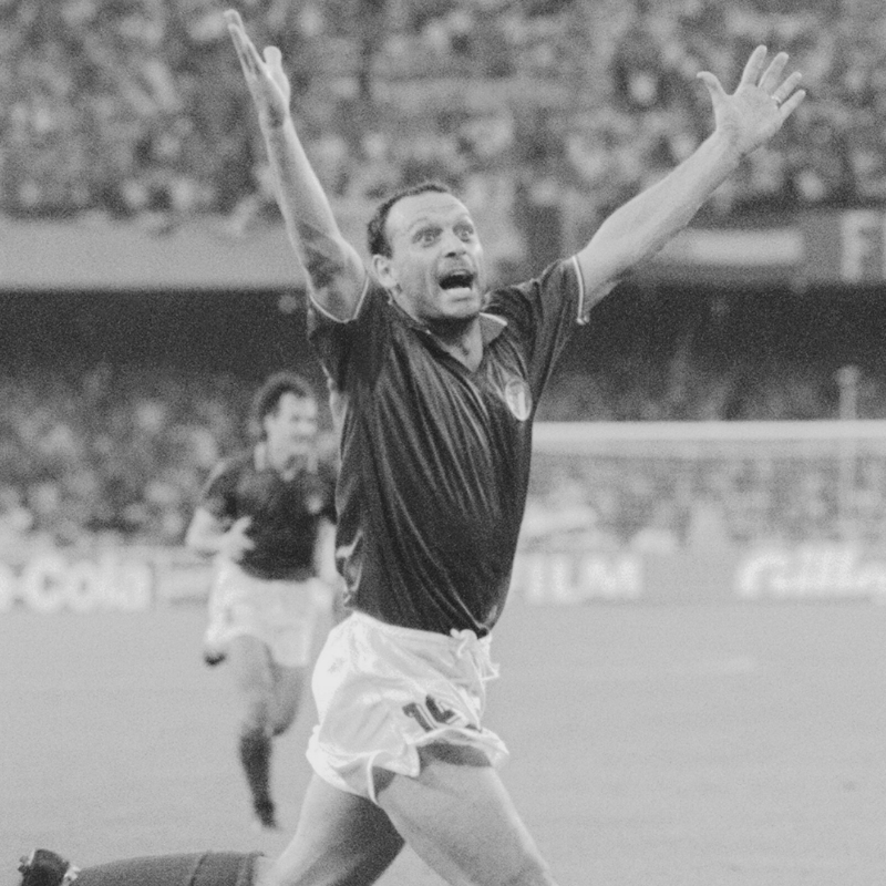 FIFAcom's tweet photo. Remembering Salvatore 'Totò' Schillaci – Italy's Golden Boot hero at the 1990 @FIFAWorldCup 💙