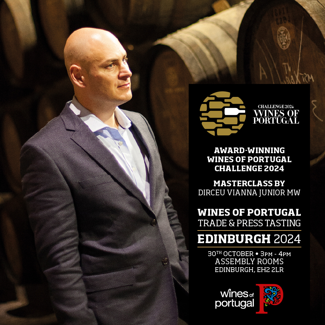 🍇 Grand Portuguese Wine Tasting – 30th October!
Join Dirceu Vianna Junior MW, world-renowned wine expert, for a deep dive into Portuguese wines. 🍷
🔗 Register now: wineeventsscotland.co.uk/events/trade-e…
#WinesofPortugalUK #WinesofPortugal #GrandTradeTastinginEdinburgh2024