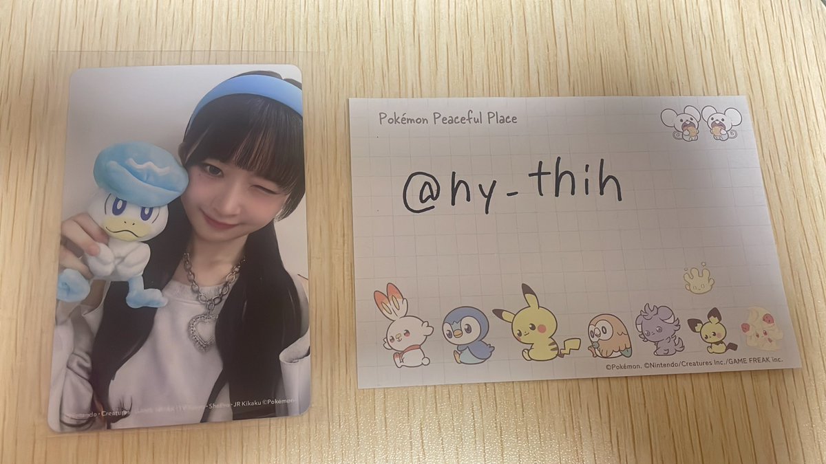 hy_thih's tweet photo. @fuusan_yuui 🌸初めまして。ご連絡失礼します。
こちらOPトレカクワッス所持しております。
💖をつけたヒバニー、パモ4枚との交換は可能でしょうか？
ご検討お願いします。 https://t.co/Sxj5OriUcW