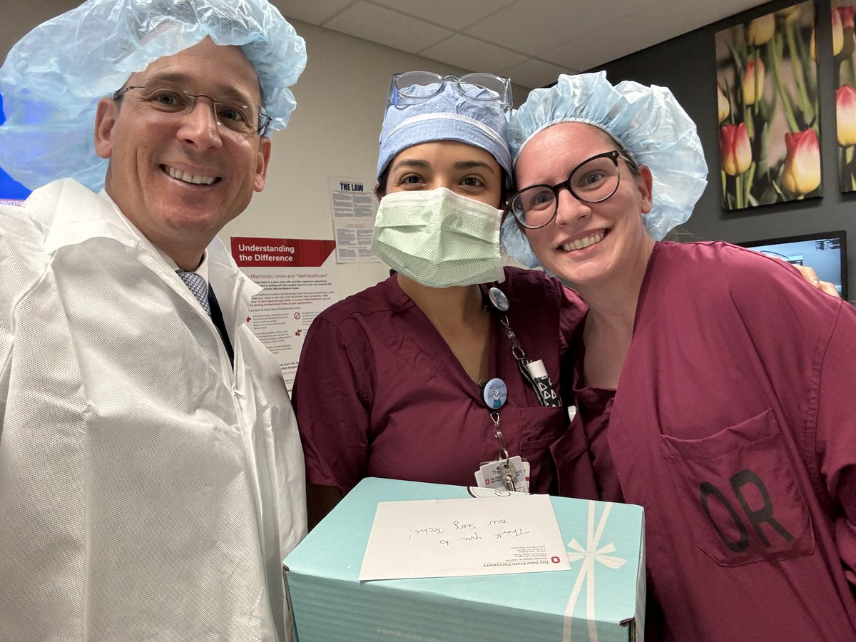 timpawlik's tweet image. A very big THANK YOU 🙌 to all our @OhioStateSurg @OSUWexMed @OSUCCC_James Surgical Technologists. Happy National #surgical #technologists week!! We celebrate all that you do to ensure outstanding care for our patients in &amp;amp; out of the OR! #Gratitude #Team @AST_SurgTech @NBSTSA