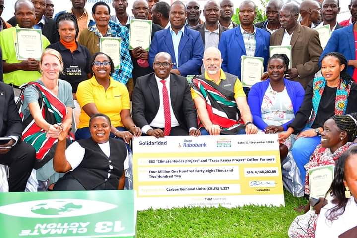 CentreForCommu6's tweet photo. County Government of Nandi is collaborating with Solidaridad Network and Rabobank to implement agroforestry initiatives aimed at sequestering carbon.
@PACJA1 @Environment_Ke @climate_ke @Forestry__Kenya @gwmp_org @briankk20 @KPCGNOREB @KPCGKenya @aacjinaction @DavidBusienei6 https://t.co/vTis2YNPif