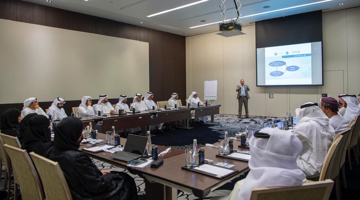 UNODC_PTRS's tweet photo. Guided by the @UNODC - @WHO Int'l Standards on Drug Use Prevention, the GCC strategy on drug control is evolving w/ a science-based prevention approach.
Meetings in Abu Dhabi (Sept 16-19) highlight high-level commitment to evidence-driven action.
🤝@UNODC_OGCCR @moiuae @GCCSG https://t.co/IKm2pePssm
