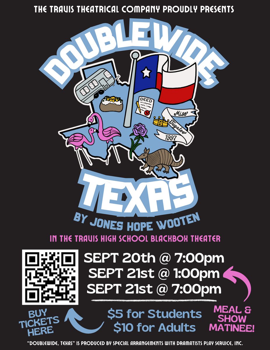 POTATO POST: The 1pm MATINEE on SATURDAY includes a baked potato bar! Tickets are pre-sale only for the Saturday matinee. Get you tickets NOW at ttbc.booktix.com