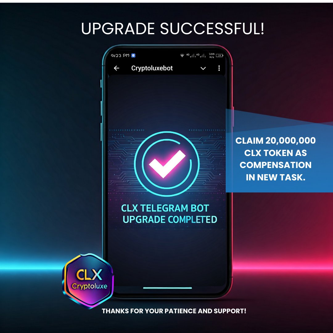 Cryptoluxe Token tweet media