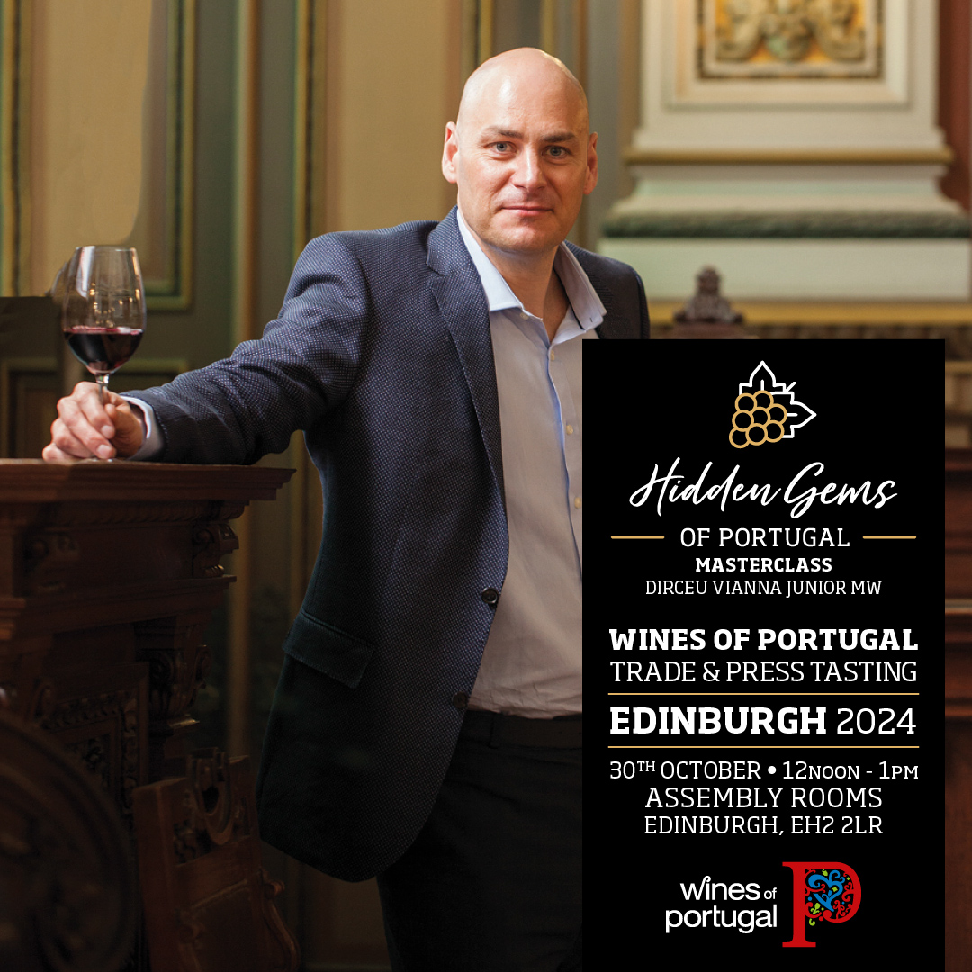 🍷 Grand Portuguese Wine Tasting in Edinburgh 
👉 Meet industry pros &amp; attend a masterclass by Dirceu Vianna Junior MW, one of the world’s top wine experts!
🔗 Register now: wineeventsscotland.co.uk/events/trade-e…
#WinesofPortugalUK #WinesofPortugal #GrandTradeTastinginEdinburgh2024 #winetasting