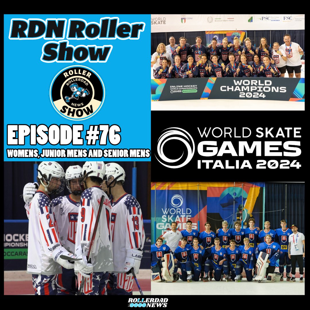 🎙️ New Episode Alert! 🎙️

RDN Roller Show Episode #76

This week, we break down the Women’s, Junior Men’s, and Senior Men’s action from Roccaraso, Italy. 🇺🇸🇸🇰

You can listen to the pod on all platforms or check out our YouTube page for video.