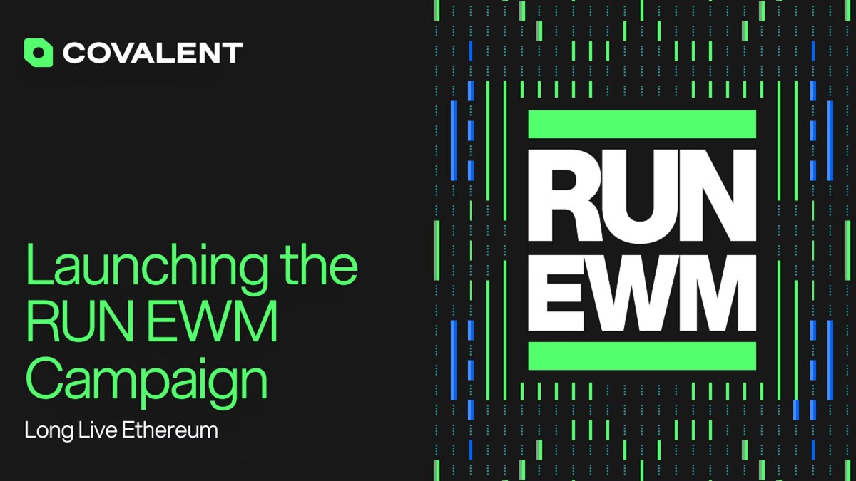 Covalent_HQ's tweet image. 1/ The time has come... Introducing RUN EWM: The EWM Light Client Testnet 💡

Ethereum is expanding, but with that growth comes a critical challenge: preserving its history. Without it, Ethereum’s data faces the risk of centralization. This is where you come in.