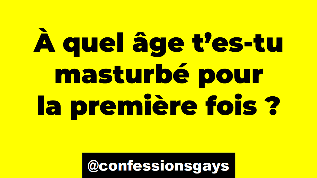 Confessions pour les Gays tweet media