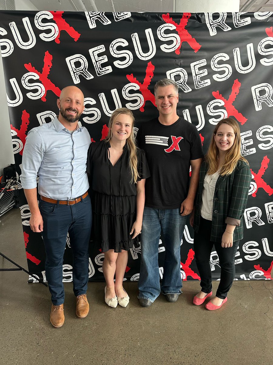 AbbyRenkoMD2020's tweet photo. So honored to have spoken at the annual #ResusEM conference this morning - always love representing @JeffEMRes / @JeffMedEd and reconnecting with the Cooper Fam! #MedEd #ResusX #HeadacheZebras https://t.co/3UFRTyanRh