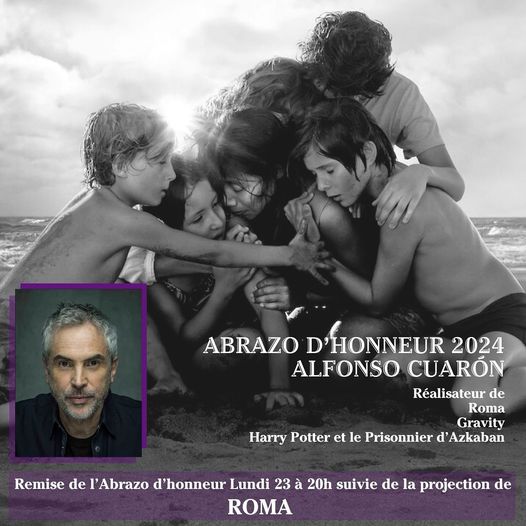 Le Cinéma IFAL (@_lecinema) on Twitter photo 🎥🏆El <a href="/FestBiarritzAL/">Festival Biarritz Amérique Latine</a> se llevará a cabo del 21 al 27 de septiembre y entregará El Abrazo de Honor a <a href="/alfonsocuaron/">Alfonso Cuaron</a>
« Hoy en día, cada nuevo proyecto de Alfonso trae un nuevo desafío, una nueva dimensión, y confirma su inimitable talento. » <a href="/JC_Berjon/">J.-Christophe Berjon</a> (Delegado general) 🎥🏆El <a href="/FestBiarritzAL/">Festival Biarritz Amérique Latine</a> se llevará a cabo del 21 al 27 de septiembre y entregará El Abrazo de Honor a <a href="/alfonsocuaron/">Alfonso Cuaron</a>
« Hoy en día, cada nuevo proyecto de Alfonso trae un nuevo desafío, una nueva dimensión, y confirma su inimitable talento. » <a href="/JC_Berjon/">J.-Christophe Berjon</a> (Delegado general)