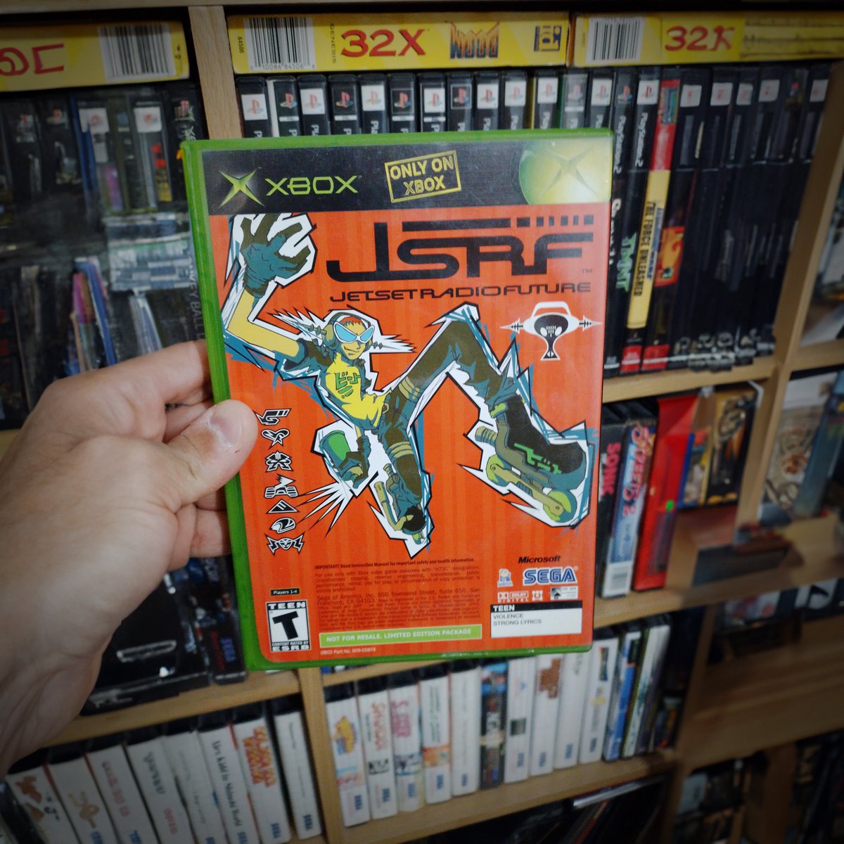 MFarras27's tweet photo. En esta secuela llamada #JetSetRadiofuture lanzada para la #Xbox clásica y desarrollado por #Sega los entornos son mas amplios, el control es mas sencillo de manejar. Pero lamentablemente le quitaron los combos cuando pintas los grafitis, pero ¿Tú que piensas? https://t.co/RLDtml9KMr