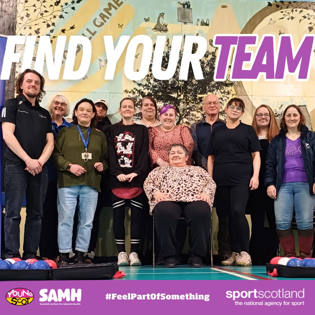 sportscotland's tweet photo. #FeelPartOfSomething | With catching up over a cup of tea being an integral part of their weekly Boccia sessions, this group of mums in Aberdeen have formed a close bond.

👉🏻Read more: https://t.co/F0bWOzk2J0 https://t.co/oqz20BDj94
