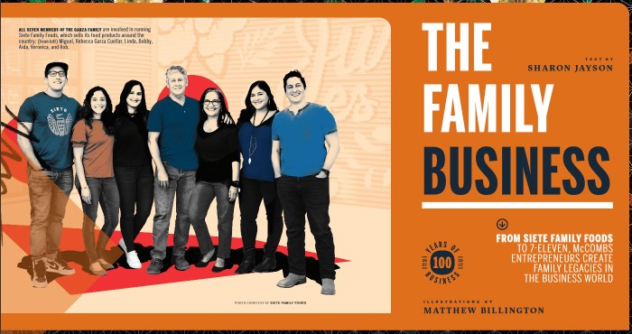 SharonJayson's tweet photo. @SieteFoods is the fastest growing Hispanic food company in the country, says @Forbes.  Its latest name investor @EvaLongoria is spreading the word. But @UTMcCombsAlumni spotted the talent and highlighted the Garza Family two years ago in this story I wrote for its magazine. https://t.co/g7r0MdHHeD