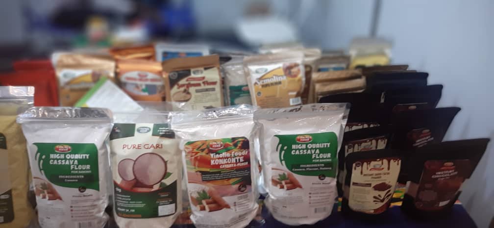 WACOMPGhana's tweet photo. We are at the @agighana #GISE2024, where the @EuropeInGhana -funded #WACOMP๐ฌ๐ญ implemented by @UNIDO is showcasing 50 SMEs from the #cassava, #cosmetics & #fruits Clusters and sharing the success of the #EU #UNIDO partnership. Visit the EU pavilion to learn more
#EuropeInGhana https://t.co/LnvslSAb4w