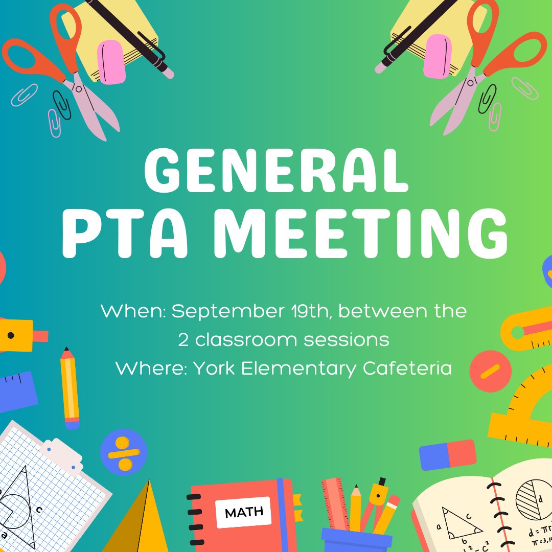 York Elementary PTA tweet media