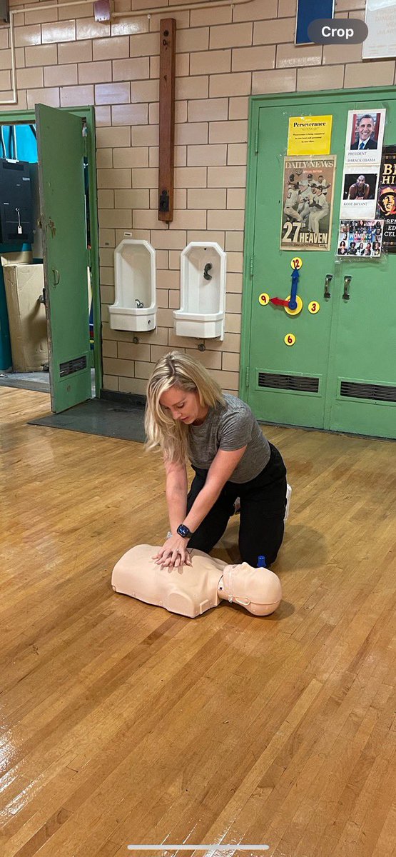 Safety Matters at PS 249: CPR/AED Training!! #WhereCollegeBeginsInPrek