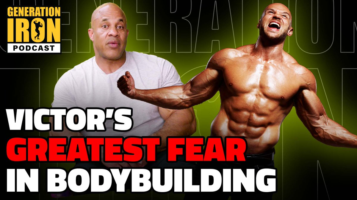 GenerationIron's tweet photo. NEW EPISODE of the #GIpodcast! Victor Martinez on how he overcame his greatest fear in competitive bodybuilding – and how “not giving a f*ck can save your life.” #VictorMartinez #fear #bodybuilding #podcast

WATCH: https://t.co/GnBSyutpL7 https://t.co/o8h4EmHCsf