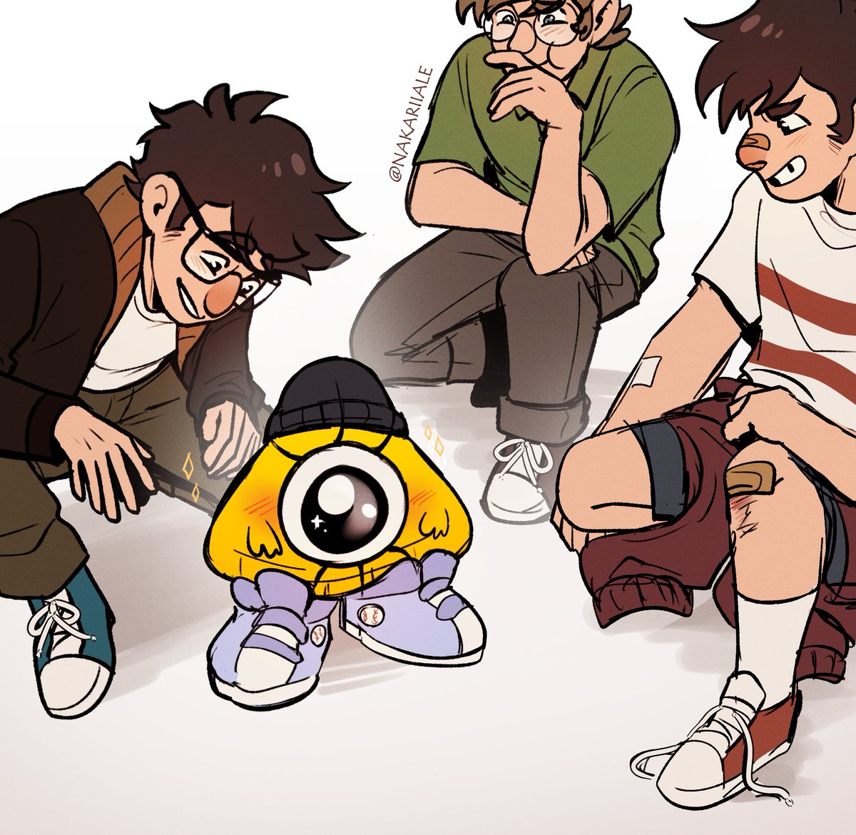 AU where they're all childhood friends #GravityFalls