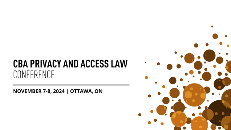 privacylawyer's tweet photo. I'm moderating a cool privacy and cybersecurity panel at the CBA Privacy and Access Law Conference, in Ottawa on November 7-8!🎙 Join us for engaging discussions as we explore the latest privacy law changes, trends, and challenges. Details: https://t.co/WVircQzLzm #CBAPrivacy https://t.co/FPpVhPmTRC