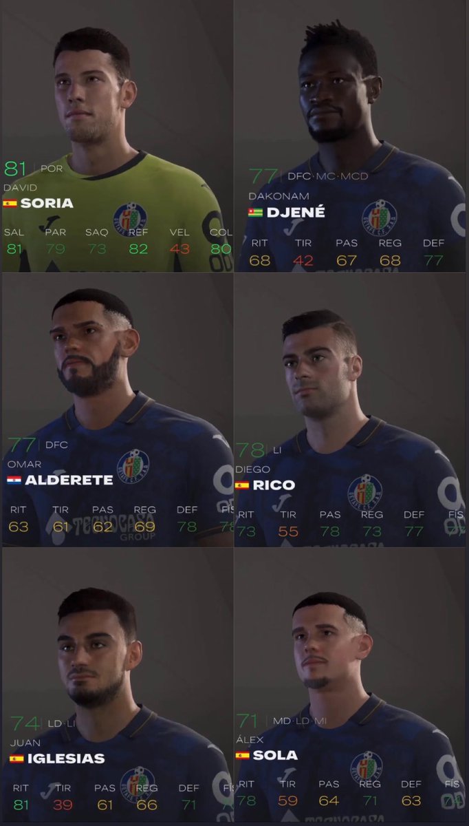 GraphicGetafe's tweet photo. Getafe en eafc25 #FC25 https://t.co/sNyTSCthC6