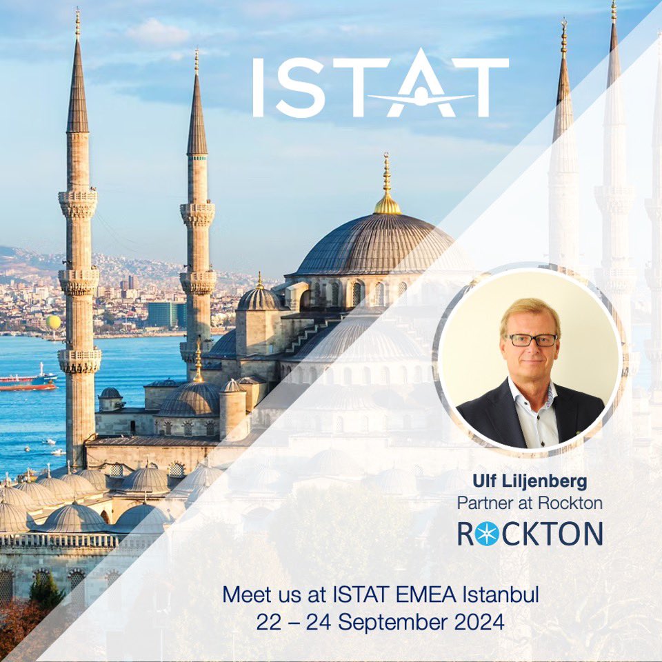 Meet us at ISTAT EMEA Istanbul! #sustainableavaition <a href="/ISTATnews/">ISTAT</a>