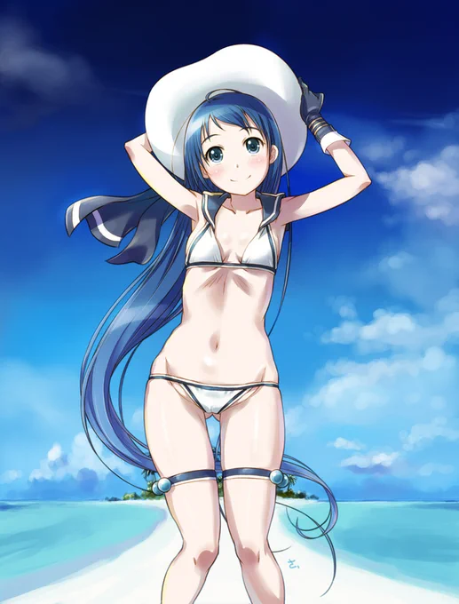 #これを見た人は何か青いものをあげる見た人強制 すずさみー 