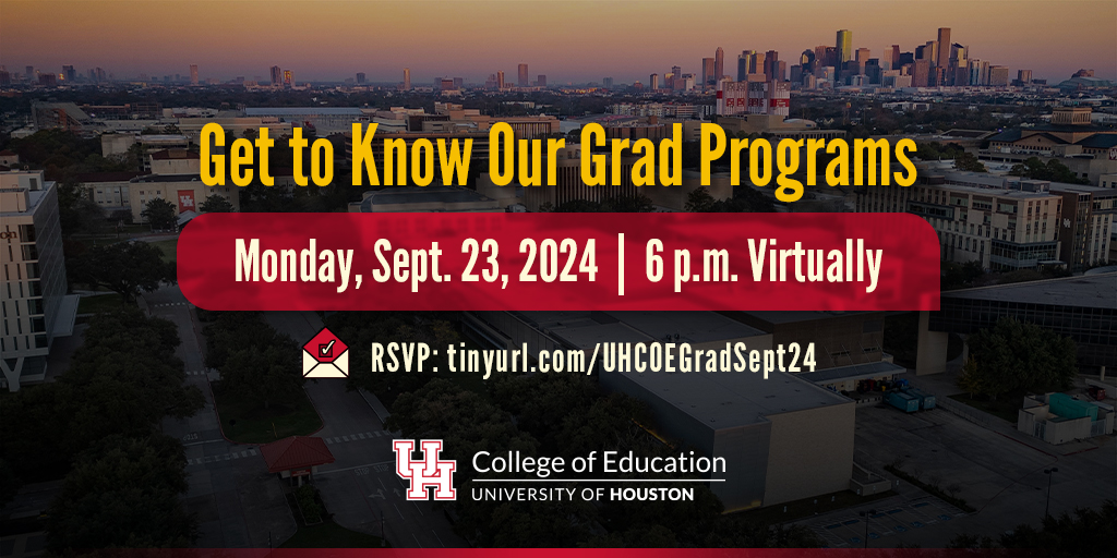 UH PHLS Dept. (@phlsatuh) on Twitter photo We have several amazing graduate programs here at the <a href="/UHCOE/">UH College of Education</a>! Learn all about them next week! RSVP here: tinyurl.com/UHCOEGradSept24 #GradSchool #GradSchoolPrepWeek We have several amazing graduate programs here at the <a href="/UHCOE/">UH College of Education</a>! Learn all about them next week! RSVP here: tinyurl.com/UHCOEGradSept24 #GradSchool #GradSchoolPrepWeek
