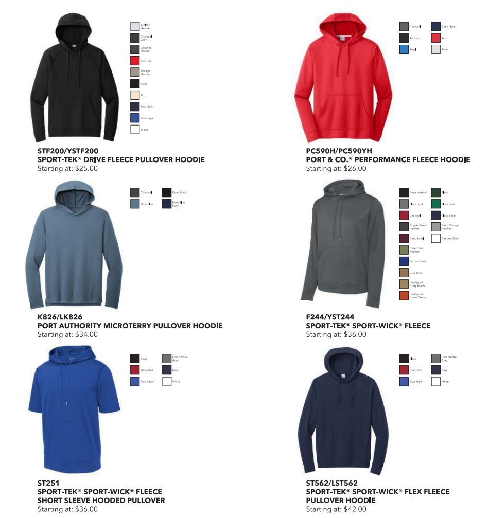 TyMarko's tweet photo. Cooler weather is coming! Outfit your team, staff or event with branded apparel by @RiddellSports. 
Here are my top best selling items. 
Which item would you wear?

- Quick completion

- Top Brands

- Multiple Color and style options https://t.co/kXKTu5Oa5x