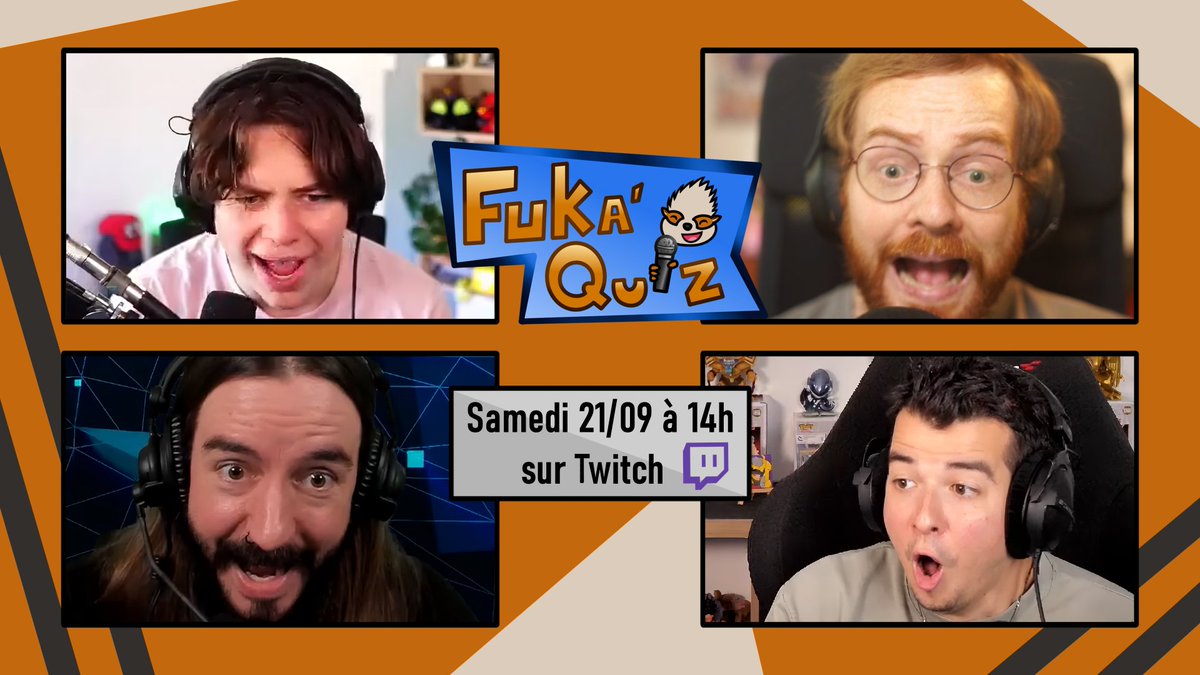 🚨 FUKA'QUIZ : 2e ÉDITION 🚨

J'ai convié 4 GRANDS DRESSEURS à la deuxième édition de mon quiz, qui portera cette fois-ci sur POKÉMON ! ⚡

<a href="/Julgane/">Julgane</a> 
<a href="/RedemptionBj/">Redemption</a> 
<a href="/TheHolomovement/">Holo</a> 
<a href="/VohltOrigine/">Vohlt</a> 

Lequel d'entre eux sera "le meilleur dresseur" ? Réponse ce Samedi à 14h ! 👀