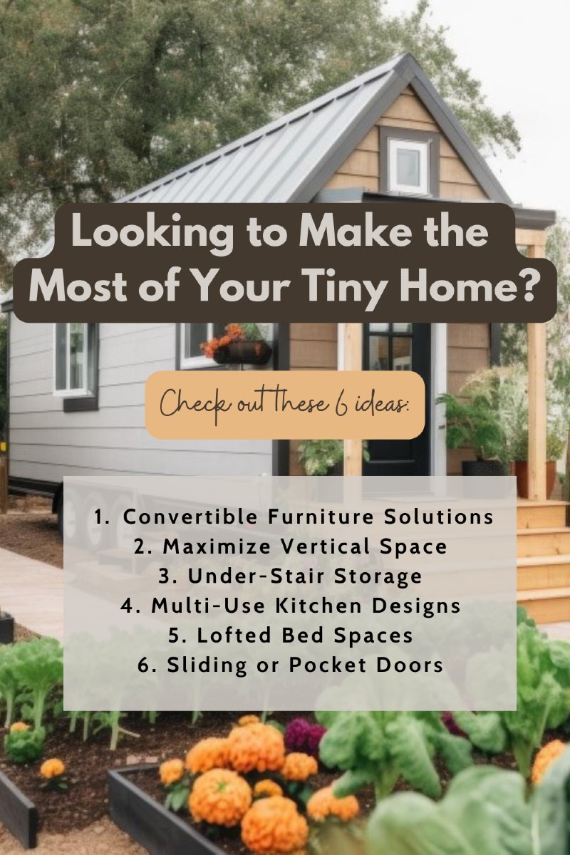 tinyhouseguides's tweet image. Want to maximize space in your tiny house? Check out these 6 genius ideas that transform your space into a stylish and functional home! ✨🏡 #TinyHouseTips #SmallSpaceLiving #HomeDesignHacks