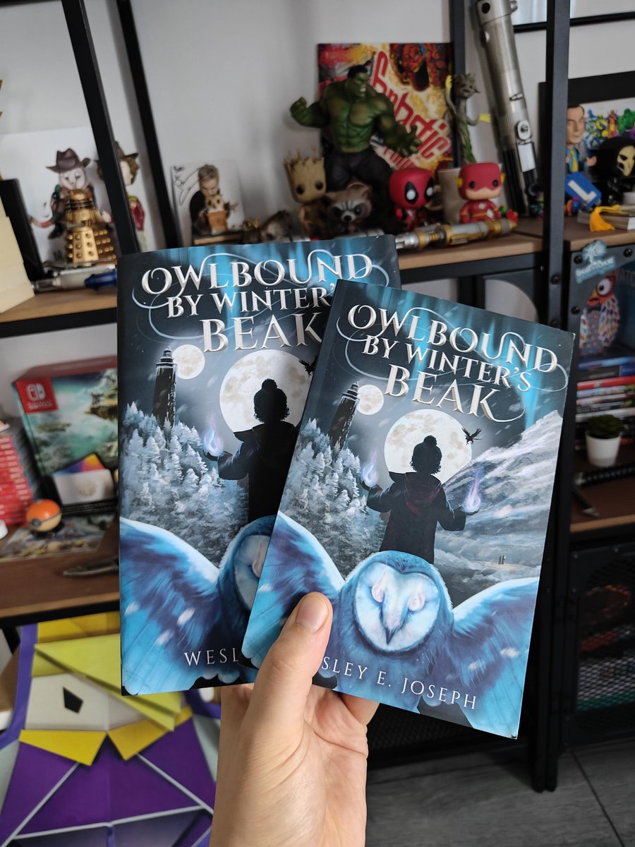 cobblewobbles's tweet photo. HAPPY OWLBOUND BY WINTER'S BEAK LAUNCH DAY! 🦉❄️🔥

My debut YA Fantasy novel is now officially out! ENJOY!

Did you miss out on the Kickstarter? Not to worry, plenty of places to get it from!
⏩ https://t.co/wdzy1Yyxtr https://t.co/2VFc28CJhC
