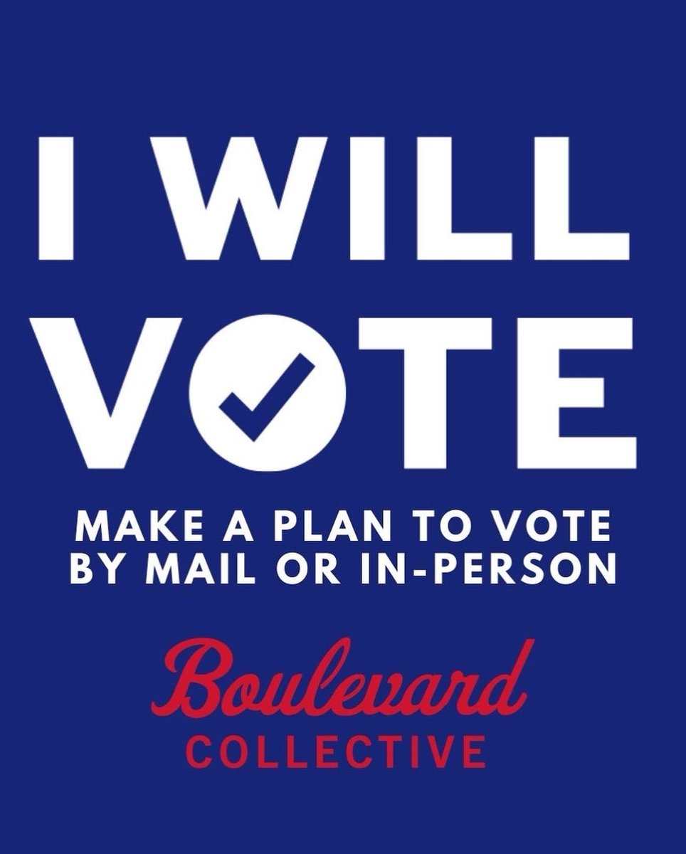 Visit  iwillvote.com to check your voter registration and make a plan to VOTE!