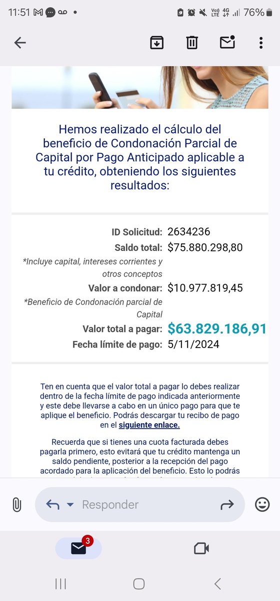 BearDoux's tweet photo. Ridículo que el @ICETEX me preste 120 millones a 6 años y todavía me diga que si le pago en 2 meses 63 millones me "condona" parcialmente la deuda. Mka ni que fuera traqueta para conseguir 63 millones en 2 meses y peor que llevo 5 meses desempleada y les pago todavía puntual. https://t.co/ntQ3R2m5QX