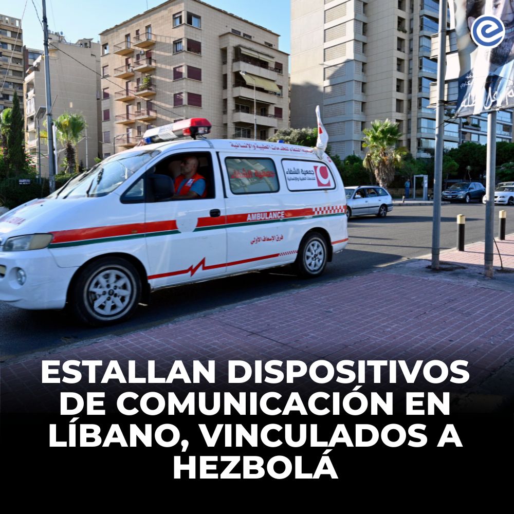 ecuadoraldia365's tweet image. 🔵 Estallan equipos de comunicación en Líbano, vinculados a Hezbolá. Tres muertos y más de cien heridos en explosiones de walkie-talkies. Nueva ola de violencia sacude al país. #Líbano #Hezbolá #Explosiones 
Conoce más 👉buff.ly/3zp9LCy