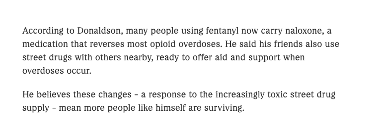 esaagar's tweet photo. The good news is that drug overdose deaths are way down

The bad news is that its only because drug addicts seem more aware that they must carry fentanyl counters/use in groups not because people are using less drugs https://t.co/KnXiDdY4gt