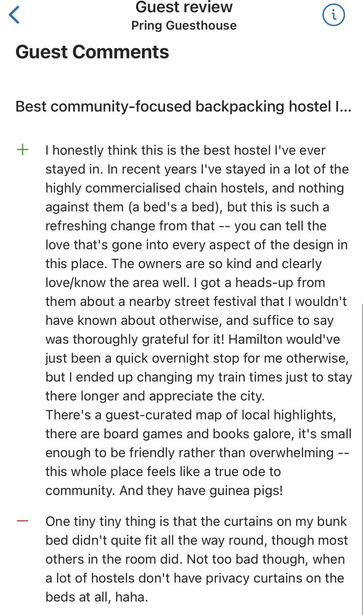 An #International traveler stopped in #HamOnt not even knowing that <a href="/supercrawl/">Supercrawl</a> was on, and ended up staying longer to enjoy the <a href="/cityofhamilton/">City of Hamilton</a> (and the guinea pigs!) 

#travel #hostel #ontario #independent #SmallBusiness