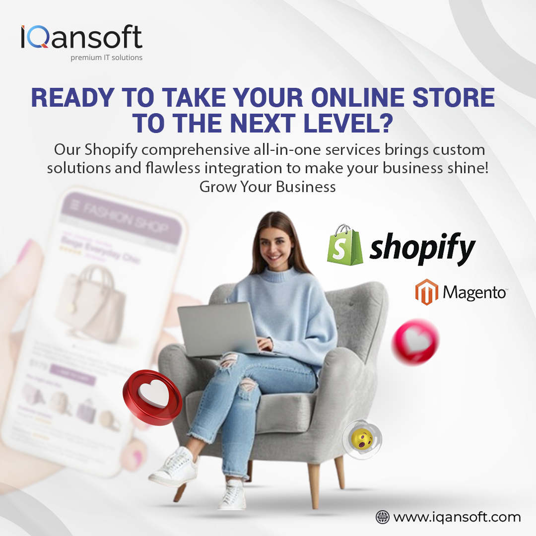 iqansoft's tweet photo. We’ve got everything you need to revamp your Shopify store—from custom solutions to smooth integration. Let us help you grow your business with ease!

#ShopifyGrowth #CustomIntegration #BusinessSuccess https://t.co/vXAIAj7s7c
