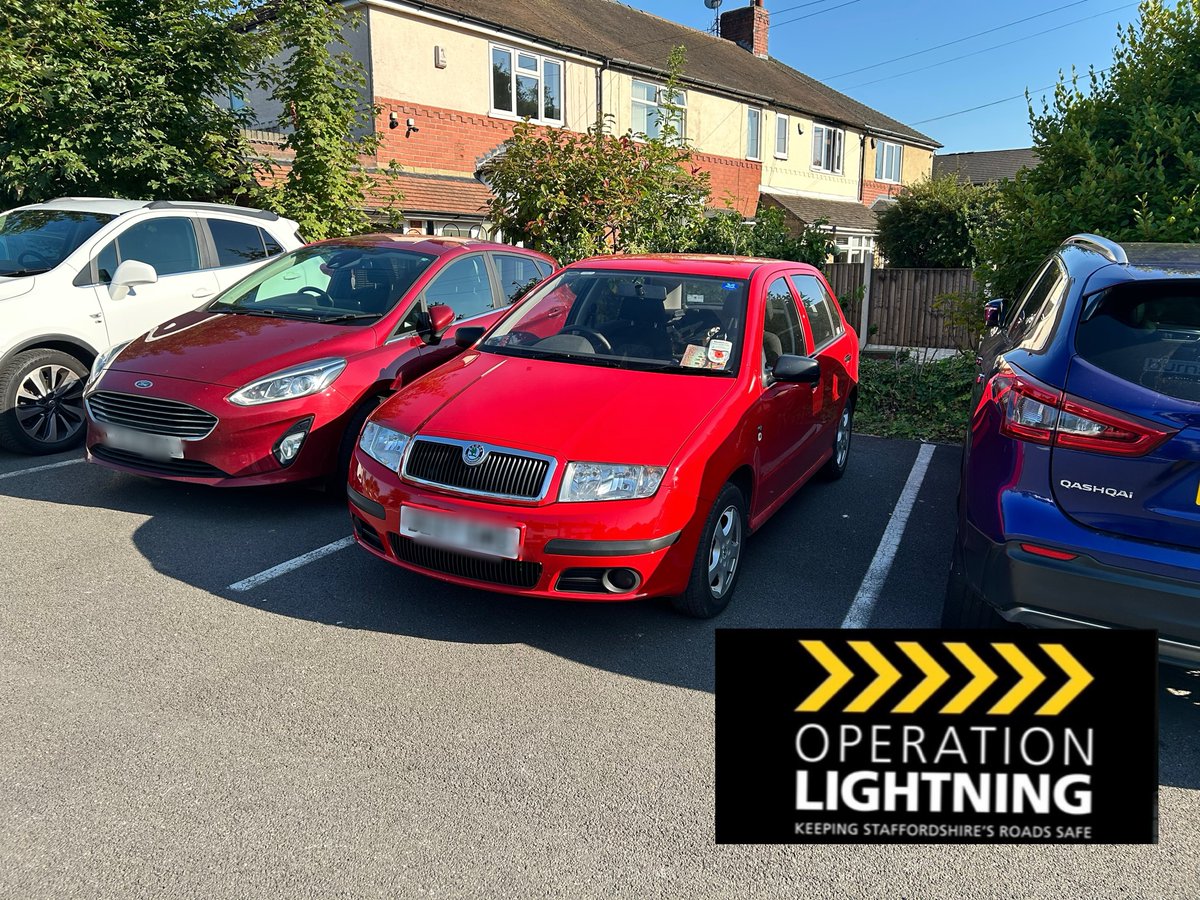 StaffsDogs's tweet photo. The driver of this red Skoda blew over three times the drink drive limit after being stopped from driving by members of public in Wolstanton and then arrested by #S2ARV.
He’ll be with us for while before he is fit to be processed.
#dontdrinkdrive
#OperationLightning https://t.co/ApgyLftqB3