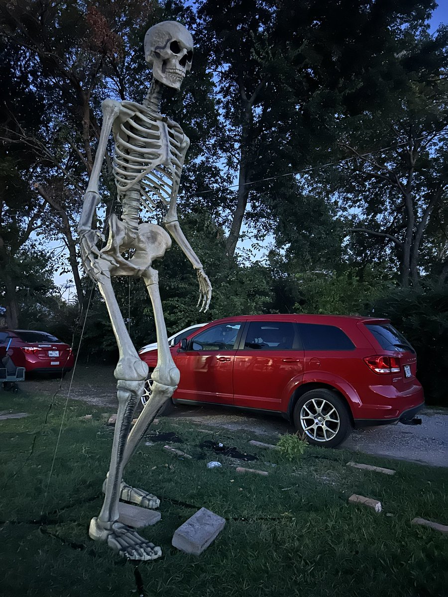 Spooky Season just got real at my crib.